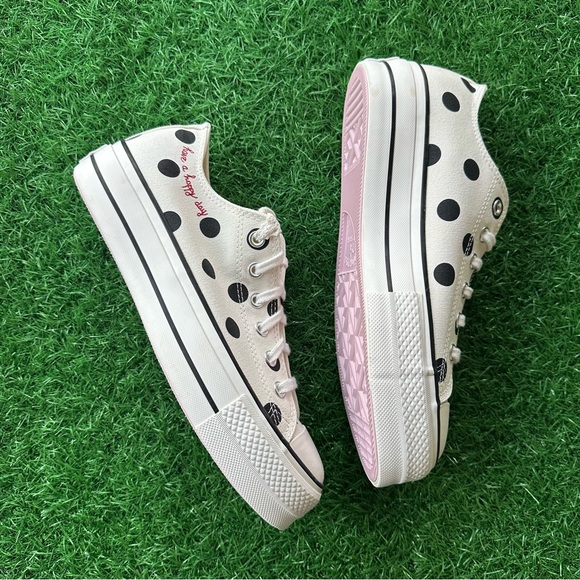 Converse Chuck Taylor All Star Lift Ox Polka Dot - Picture 9 of 13